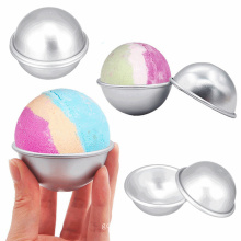 press aluminium metal cake 3D spherical ball mould fizz bath bombs mold stainless steel